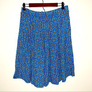 *4 for $25* LuLaRoe Blue Madison Skirt Size XL